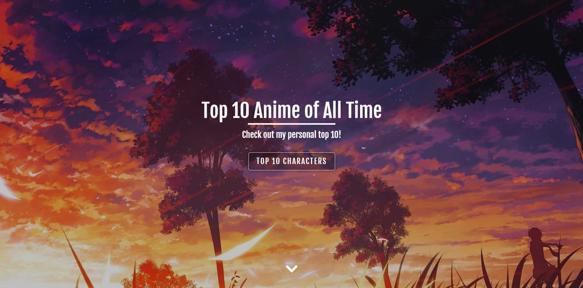 Anime top 10 list